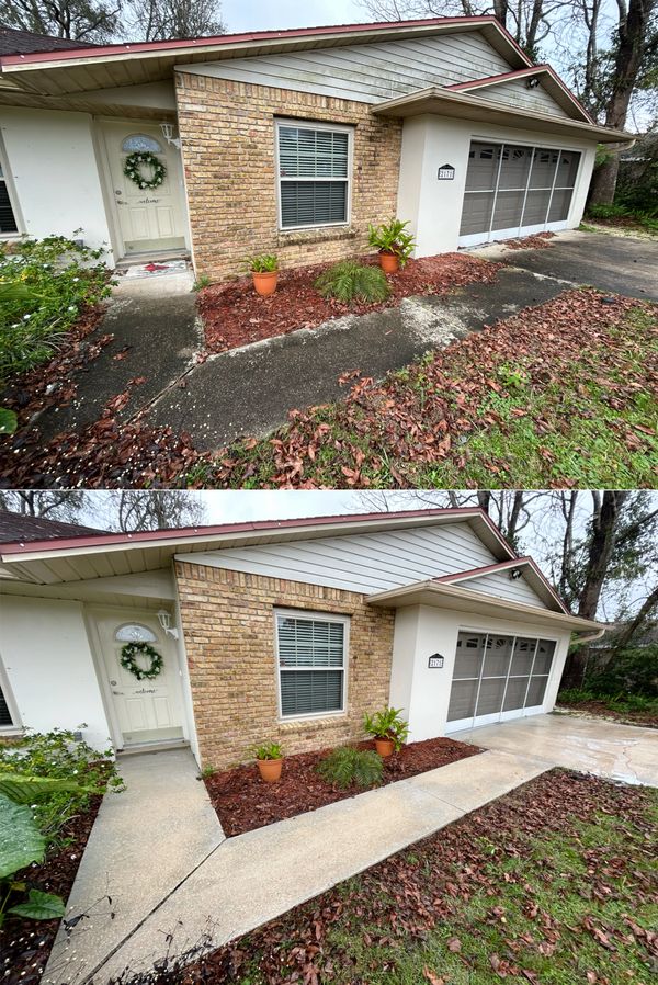 Premium pressure washing in Halifax Plantation for clean concrete, pavers, and pool decks.