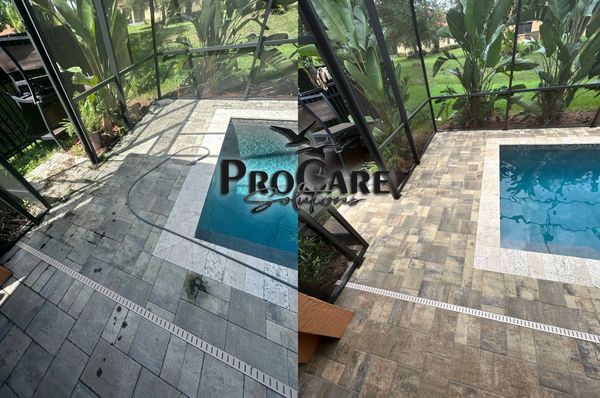 Premium paver sealing in Venetian Bay.