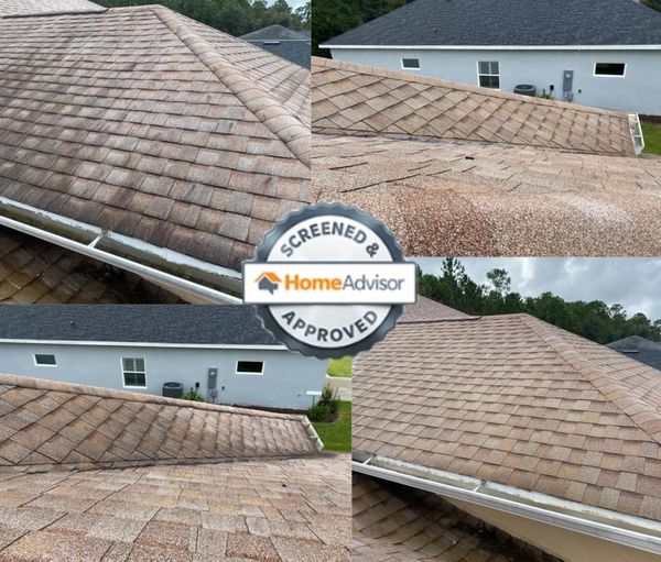 Luxury roof soft washing in Hammock Dunes for lasting protection