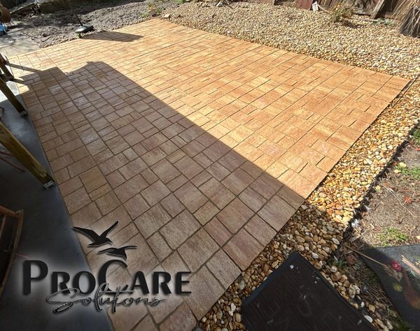 Driveway restoration in Ocean Hammock.