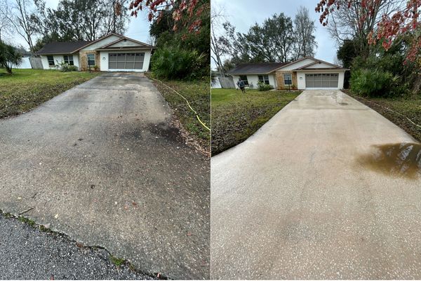 Exterior house washing in Ocean Hammock, protecting your home’s beauty with safe soft washing.