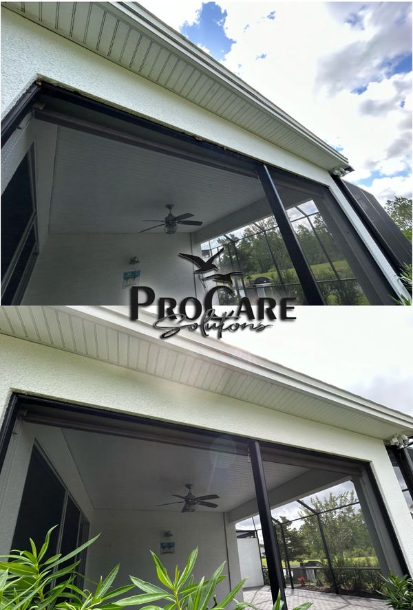 Exterior house washing in Ocean Hammock, protecting your home’s beauty with safe soft washing.