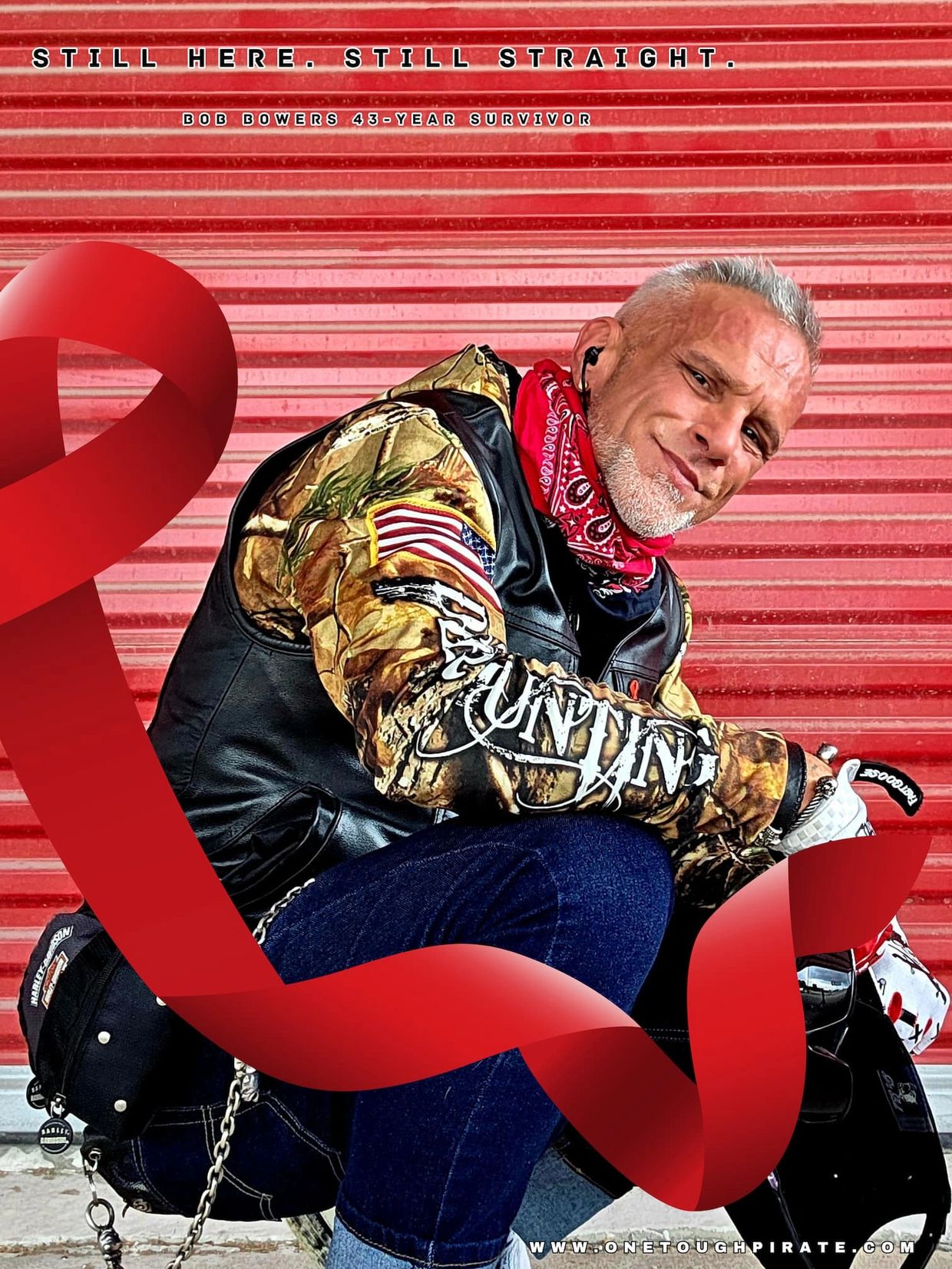 Straight/Heterosexual men living with HIV/AIDS Bob Bowers aka is a 43-year long-term survivor Texas