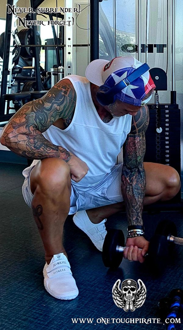 Long-term HIV/AIDS survivor Bob Bowers exercising and working out Staying fit physically emotionally