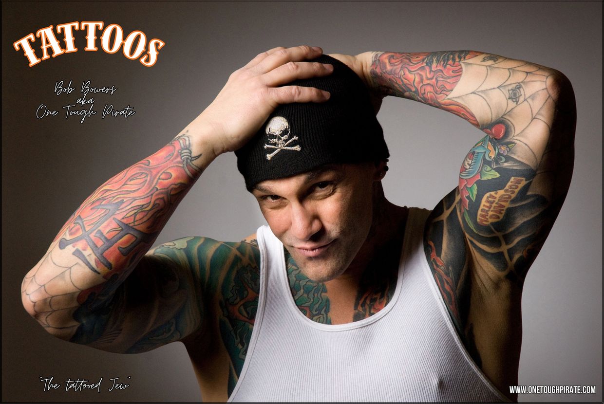 Bob Bowers full sleeve tattoos long term HIV/AIDS survivor getting tattooed jew Houston Texas tats