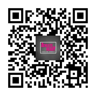 QR code with Athlete Ready branding in the center.