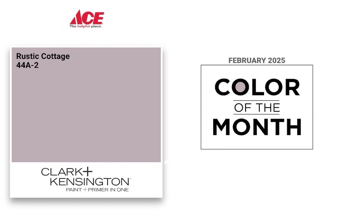 Ace Hardware February 2025 Color of the Month. Ace Hardware February 2025 Color of the Month.