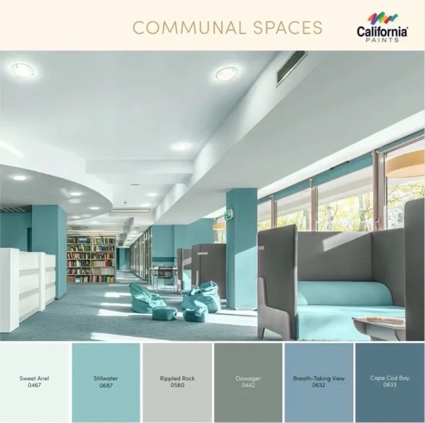 Paint Colors for Communal Spaces. Paint Colors for Communal Spaces.