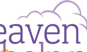 Logo for 'Heaven Help Me' comedy by Joe Simonelli.