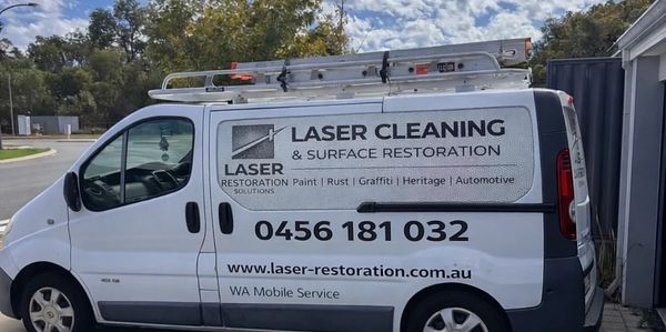 Mobile laser cleaning service Perth