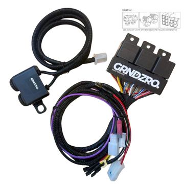 3 MODES AUX LIGHT HARNESS KIT - 3MNP1-MC