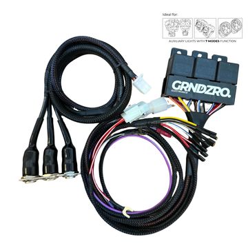 7 MODES AUX LIGHT HARNESS KIT - 7MNP1-MC