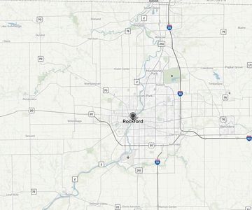 Map of our service area in Rockford Illinois and parts of Ogle and Boone County Illinois