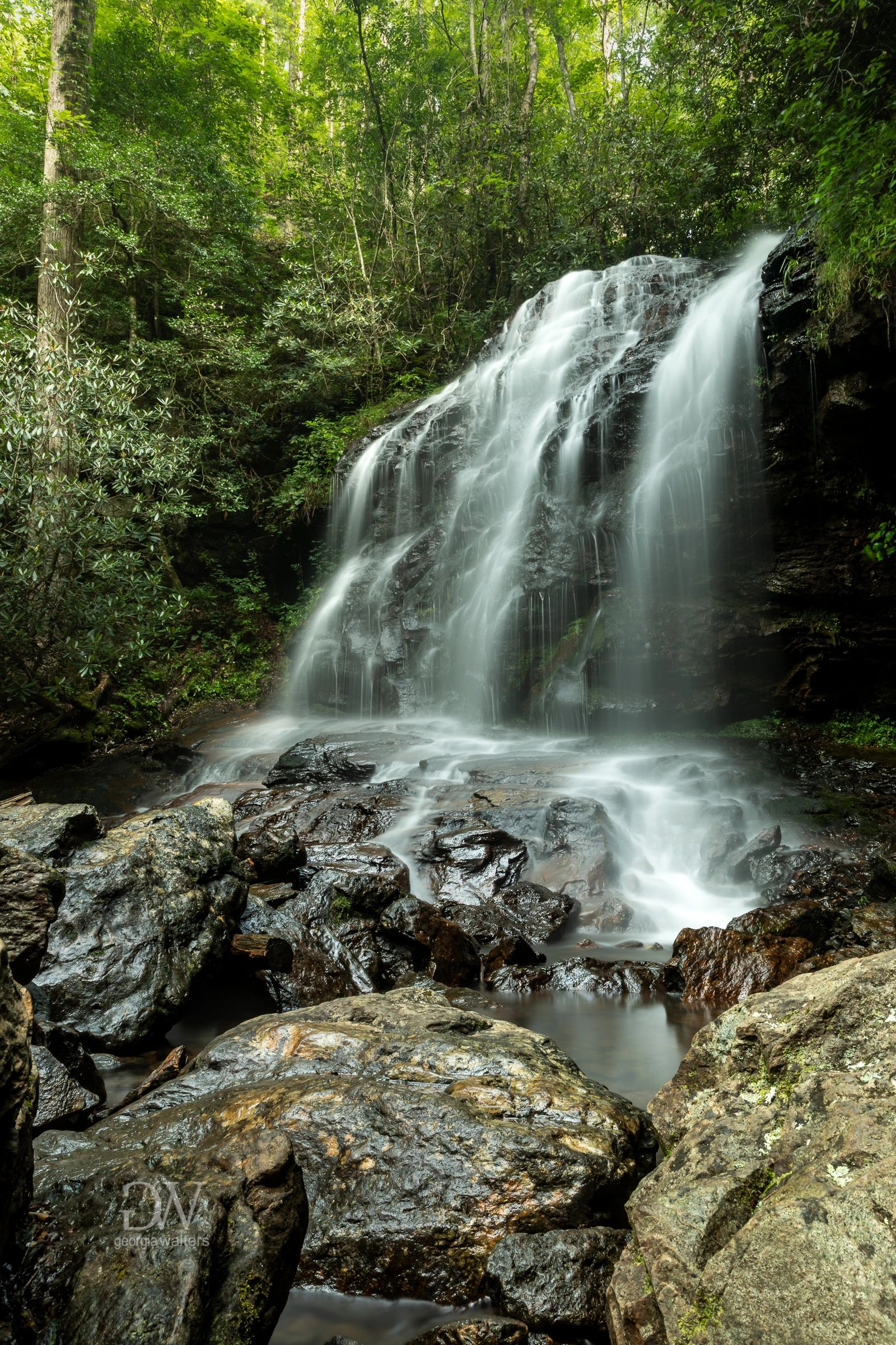 Cover Falls in Andrews, NC