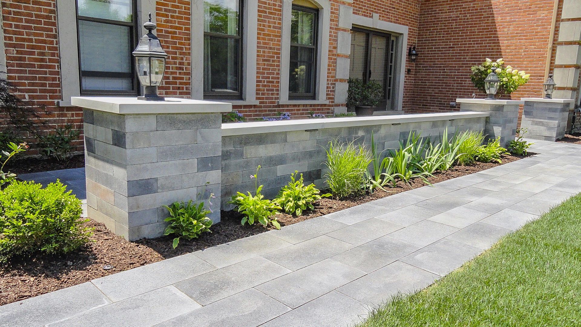 Brick Pavers Installation by Elemental Landscapes Ltd.