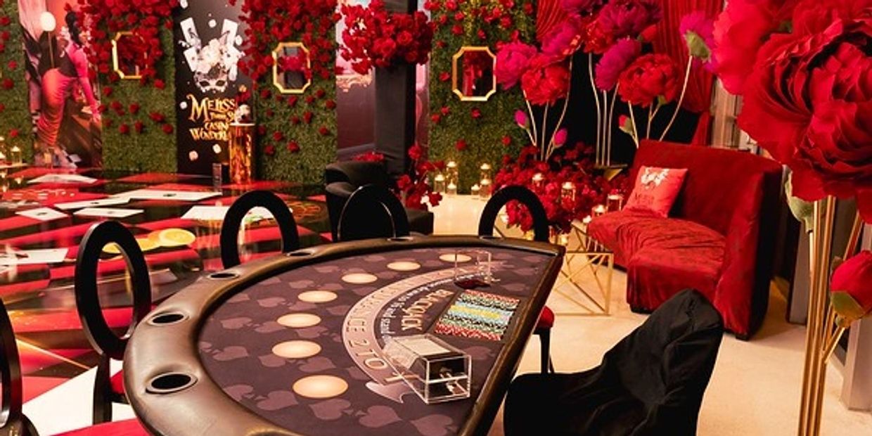 Poker Table - Miami Casino Party