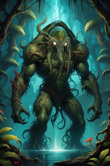 Monsters, Freaks, Comic Book art, Fantasy & Fantastic artwork, AI, 2d,3d, Horror, Monster
