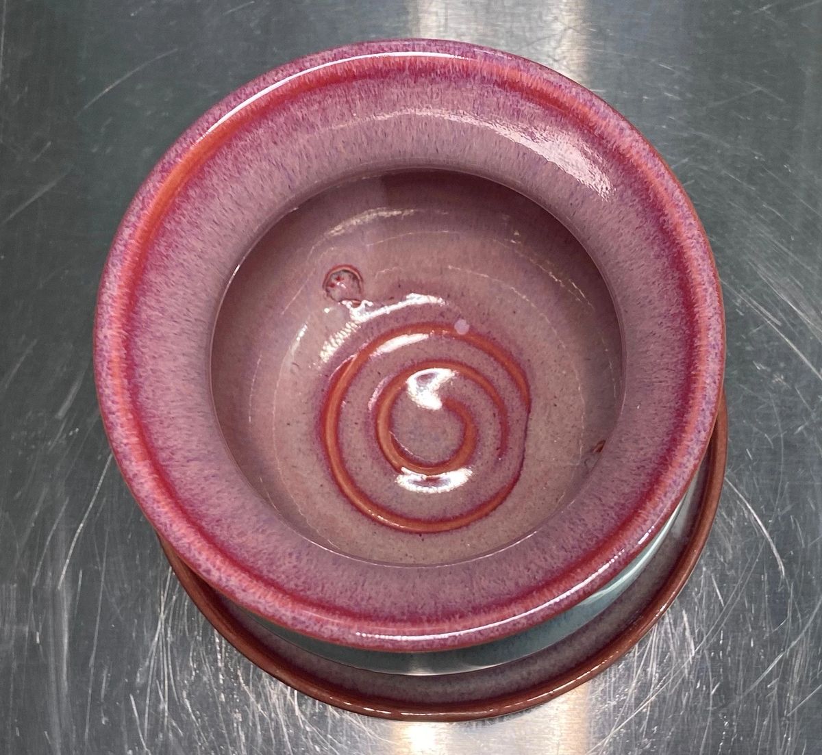 One Piece Planter In Drippy Misty Pinks