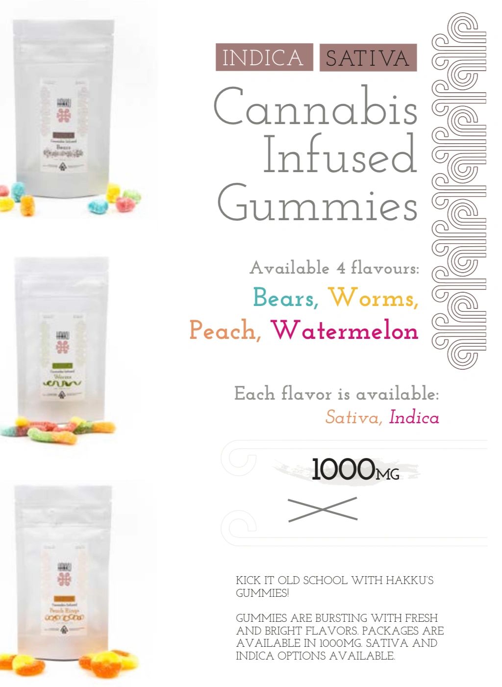 CBD Infused Gummies 10 pieces