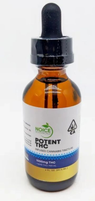 NOICE THC TINCTURE
1000 MG PURE THC
2 FL OZ