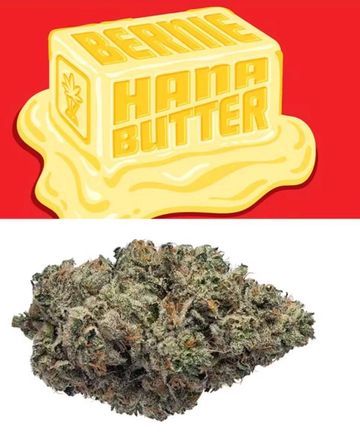 HANA BUTTER HYBRID CANNABIS FLOWER 4 GRAMS WEED