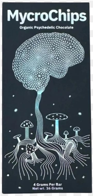 MYCROCHIPS MAGIC MUSHROOM PSILOCYBIN CHOCOLATE BAR 4 GRAMS
