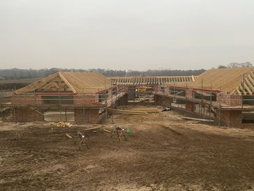 New construction of a house