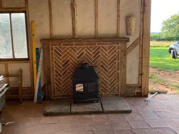 fireplace renovation