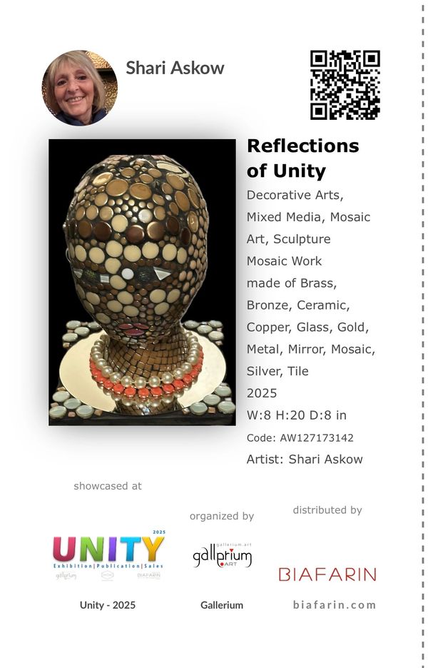 Reflections of Unity, featured on Artsy, Unity, faces, feminia and women exhibits
