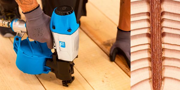 wooden nails, coilgun, nailer ecological fasteners