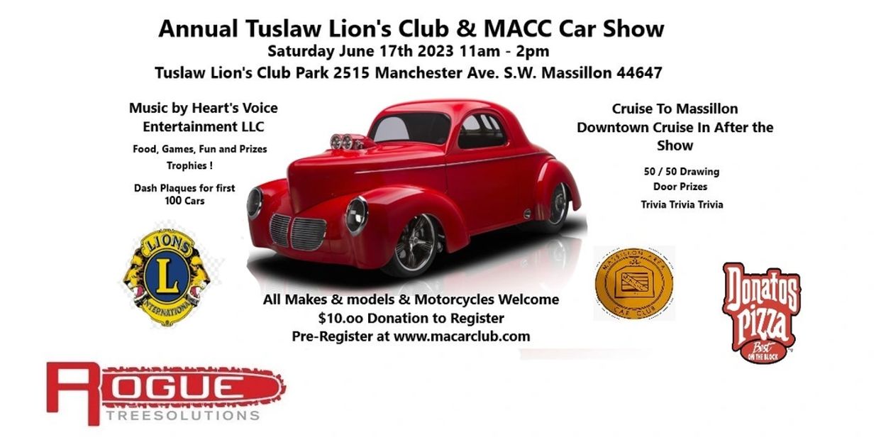Massillon Area Car Club Car Shows, Cruise Ins