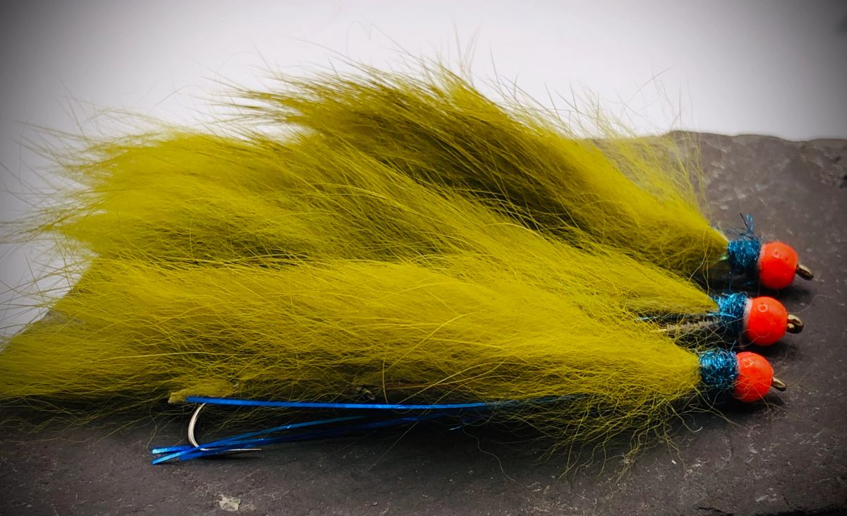 Mosse Da Pesca Hothead Blue Flash Damigelle – Confezione 6, Oliva, Taglia 10, Per Trota - Foto 4