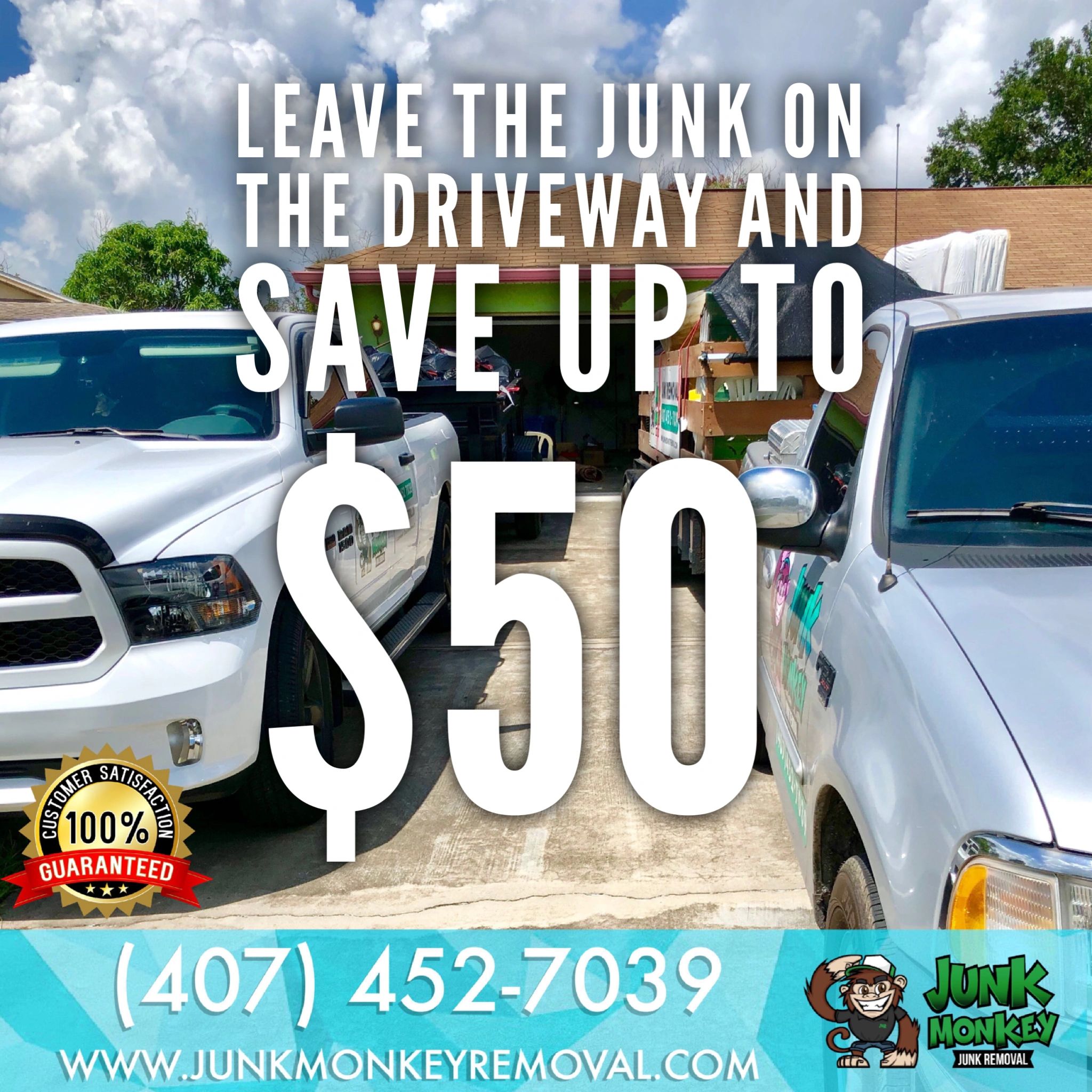 Driveway/Curbside Pickup - Affordable Junk Removal & Dumpster Rentals