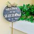 Welcome Wood Sign