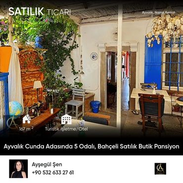 Ayvalık Cunda otel pansiyon cafe
