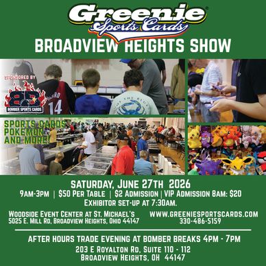 Greenie Card Shows