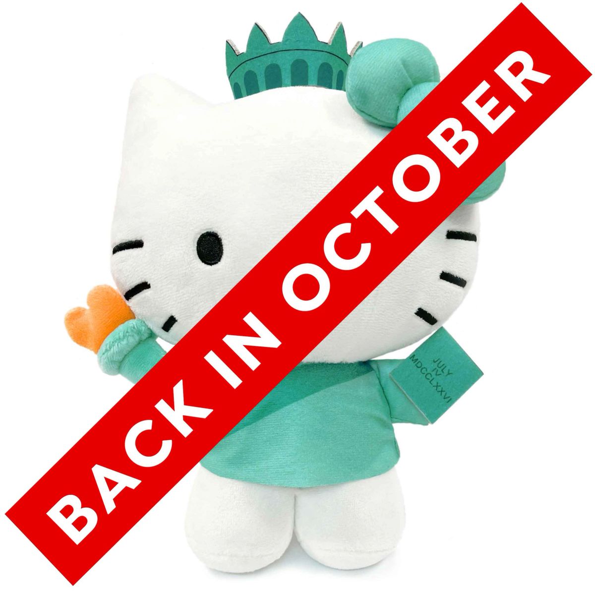Statue of Liberty Hello Kitty® Plush