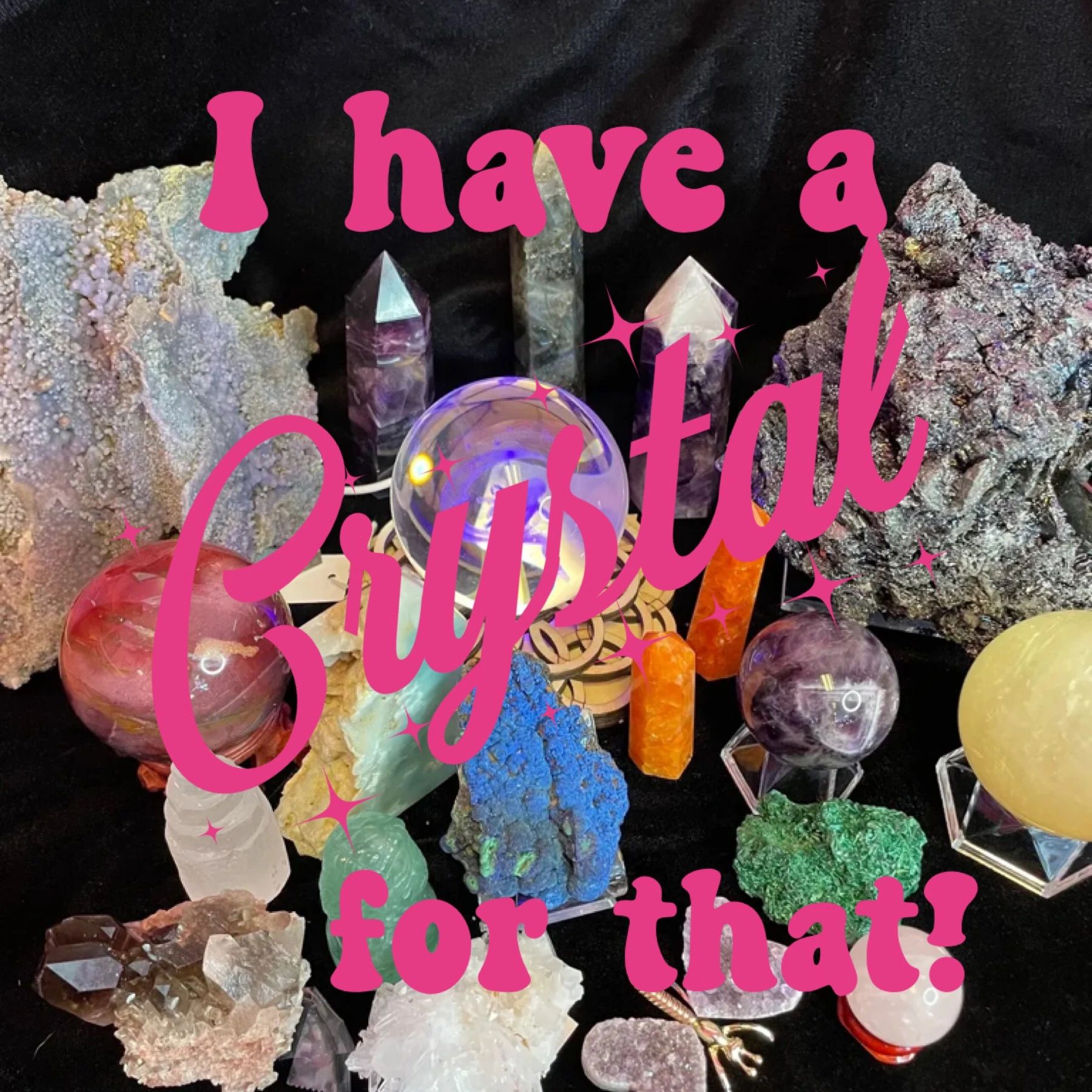 Pegasus Pizzazz Crystals and Minerals, Metaphysical Properties