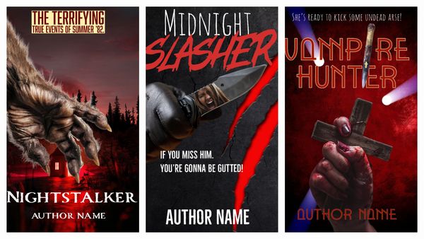 Horror Book Cover Designer - Custom Horror Covers