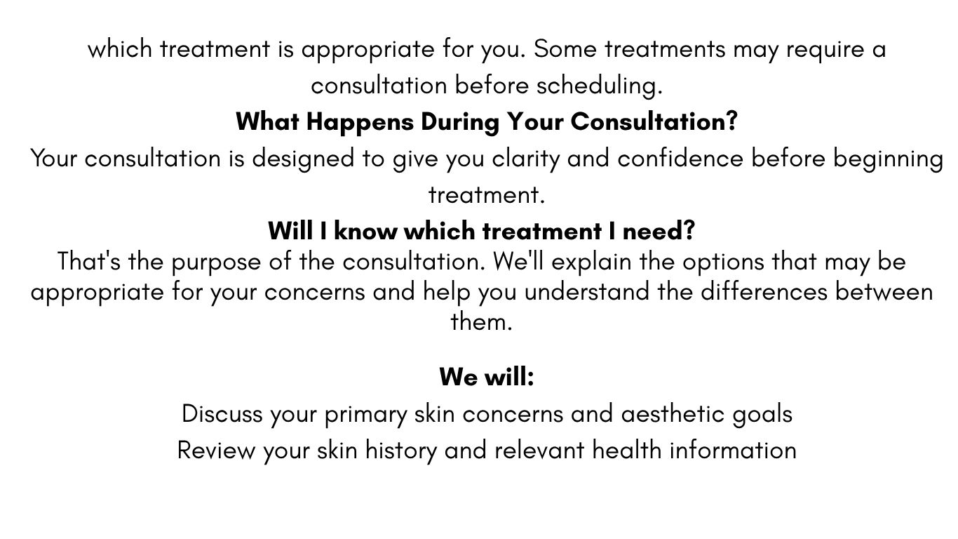 aesthetic consultation