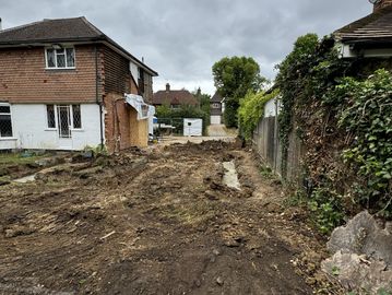 Garage demolition in Surrey completed by The Demo Squad