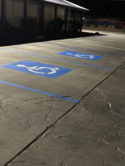 handicap striping