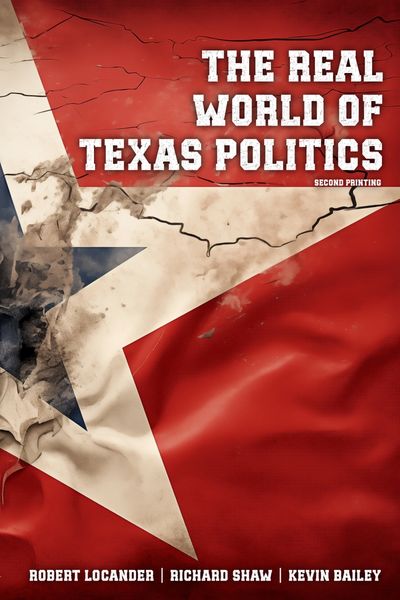 The Real World Of Texas Politics | Book Cover Design