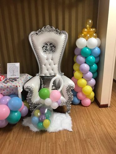 Tiffany Crown Throne Rental