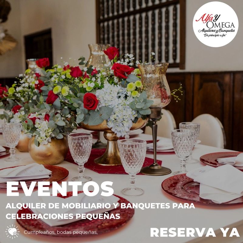 Alquileres Y Banquetes Para Fiestas Alfayomegaeventos Com Alfayomegaeventos Com