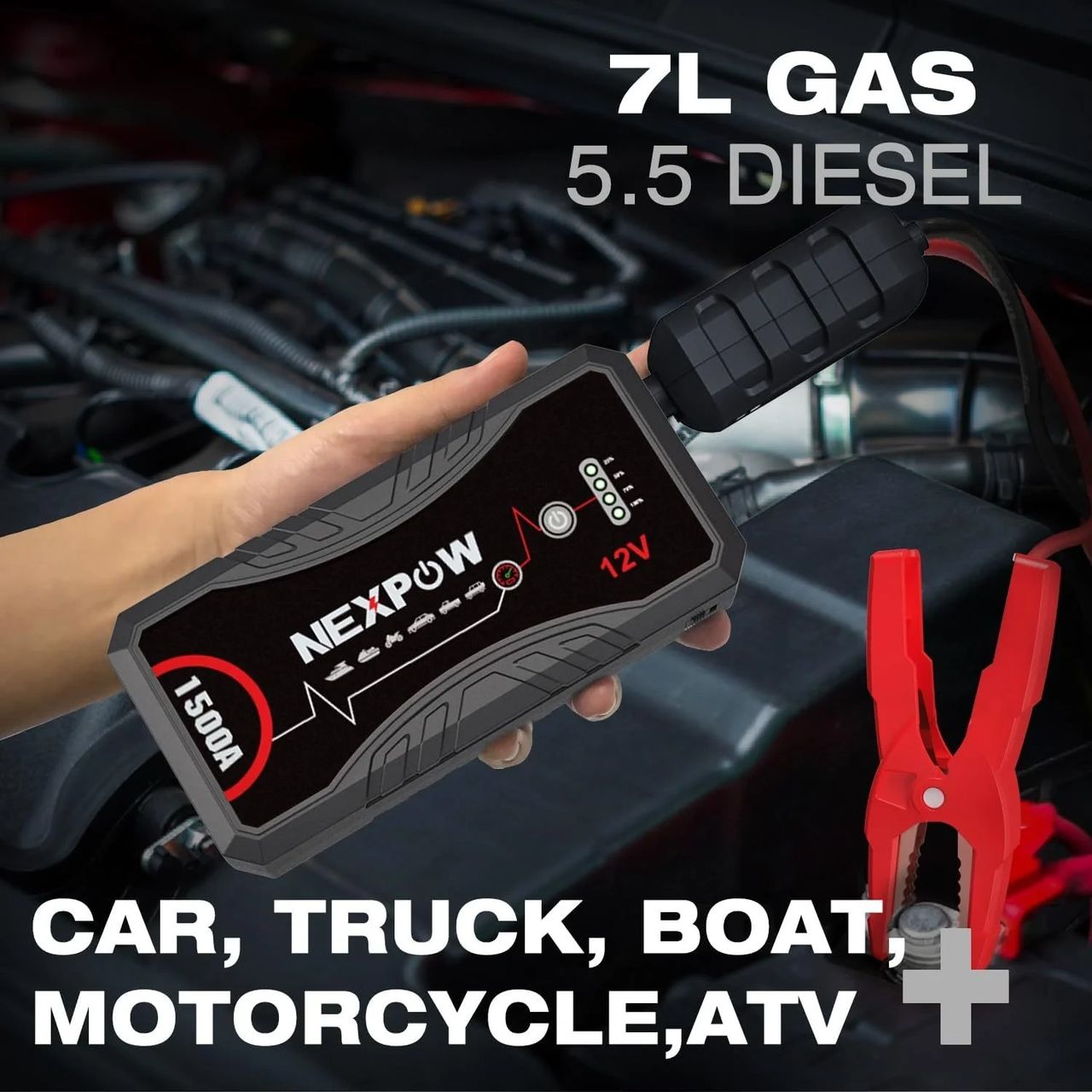  Perfect for cars, trucks, motorcycles, boats, RVs, and tractors.