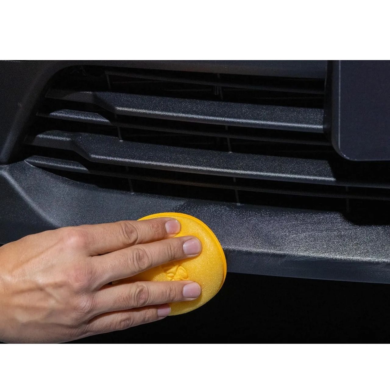 Foam applicator pads work best for paste wax