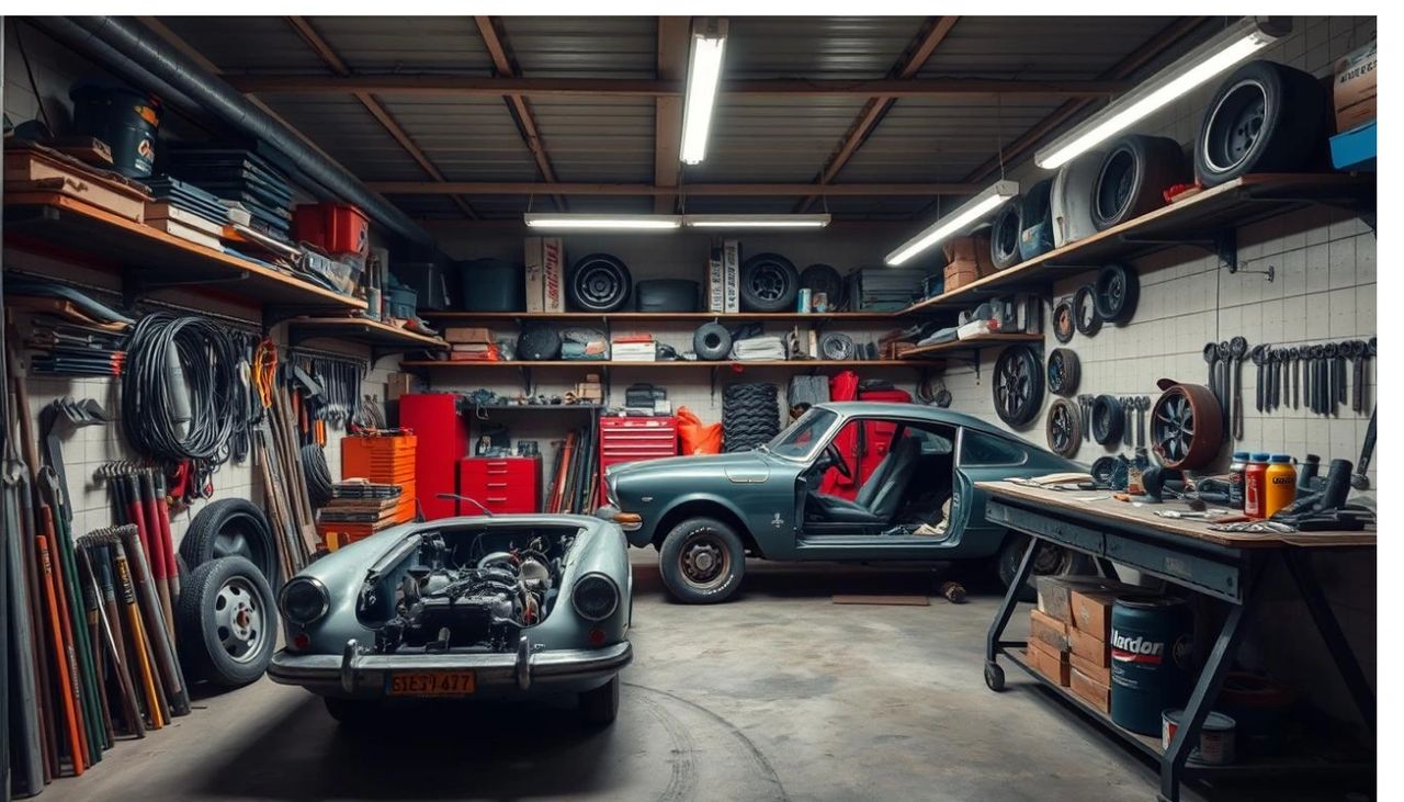 You need a large storage unit to work safely