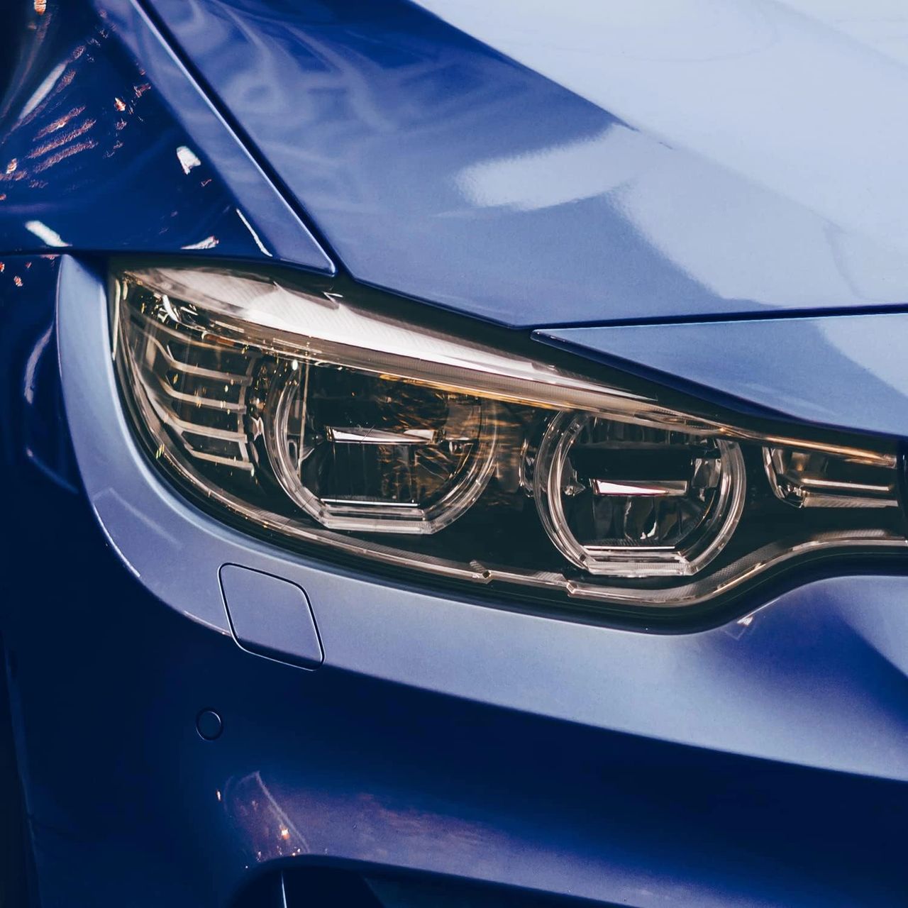 Clear Extra-Wide Headlight Protective Scratch-Proof Wet-Apply Tint Vinyl Wrap Film