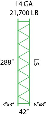 LS Uprights, 42